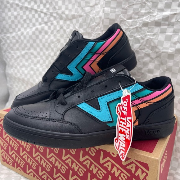 Vans Men’s Lowland Cc (Fader) Black/Multi Sneakers 
VN0A4TZY9OL - Picture 6 of 16